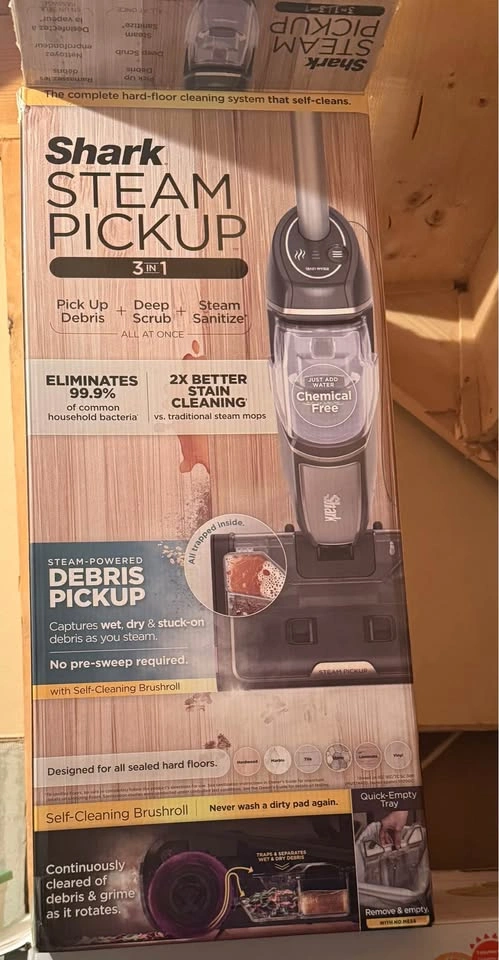 Shark Steam Pickup 3-in-1 Steam Mop & Vacuum - New - photo 3