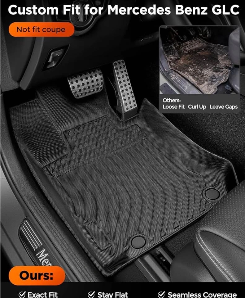 All-Weather Floor Mats & Cargo Liner for Mercedes-Benz GLC 2016– - photo 4