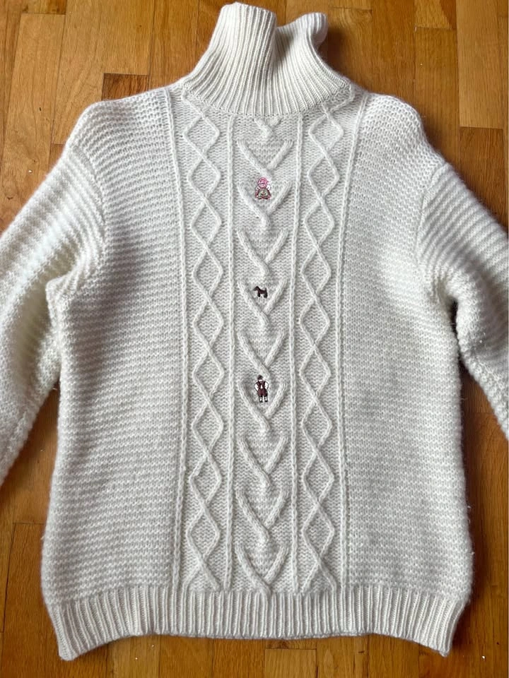 Vintage United Colors of Benetton Shetland Wool Sweater