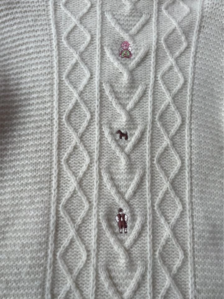 Vintage United Colors of Benetton Shetland Wool Sweater - photo 2