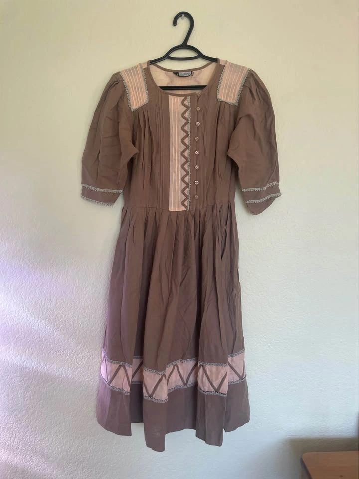 Gunne Sax Style Wool/Cotton Blend Dress from Australia - photo 2