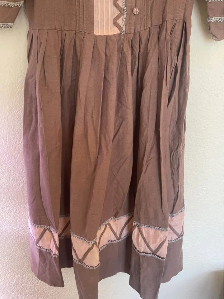 Gunne Sax Style Wool/Cotton Blend Dress from Australia - photo 4