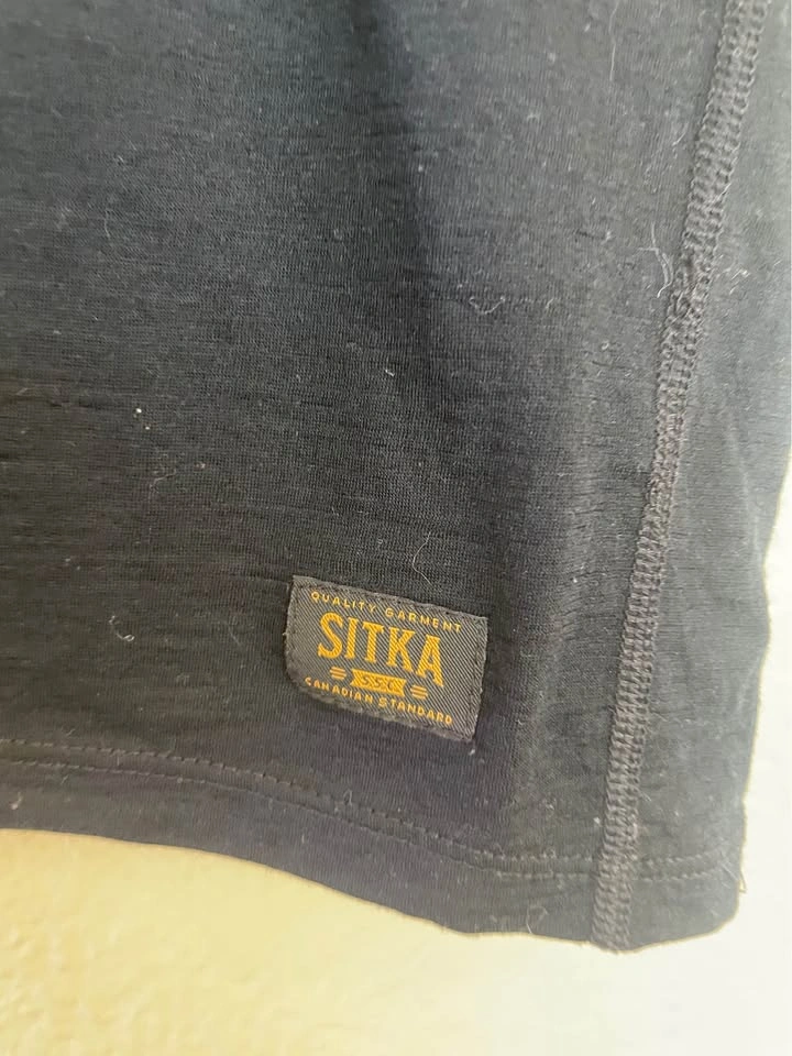 Black Sitka Brand Merino Wool Shirt - photo 4