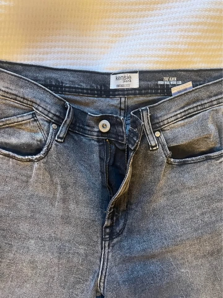 Kenzie Black Wide Leg Jeans - photo 2