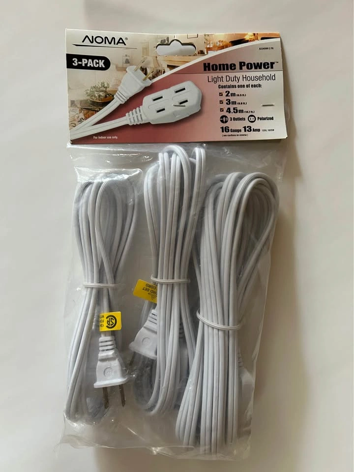 NOMA 3 Pack Indoor Extension Cords - Markham - photo 4