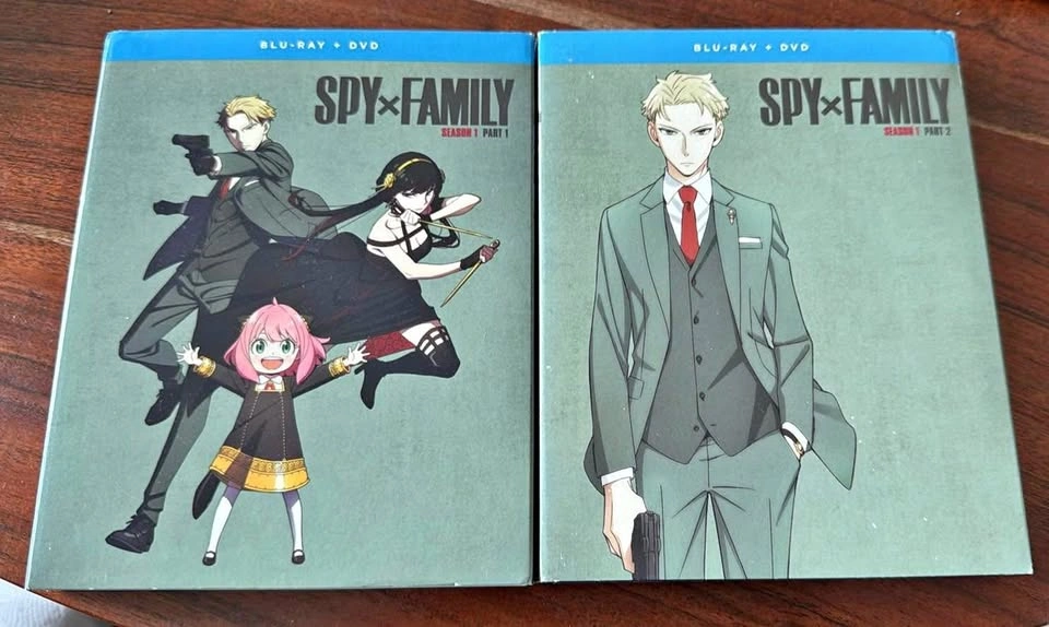 SpyxFamily Season 1 Blu-ray + DVD Combo