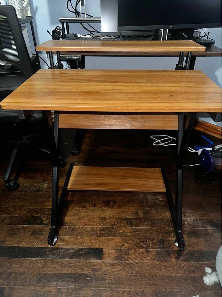 Compact Z Shaped Desk
