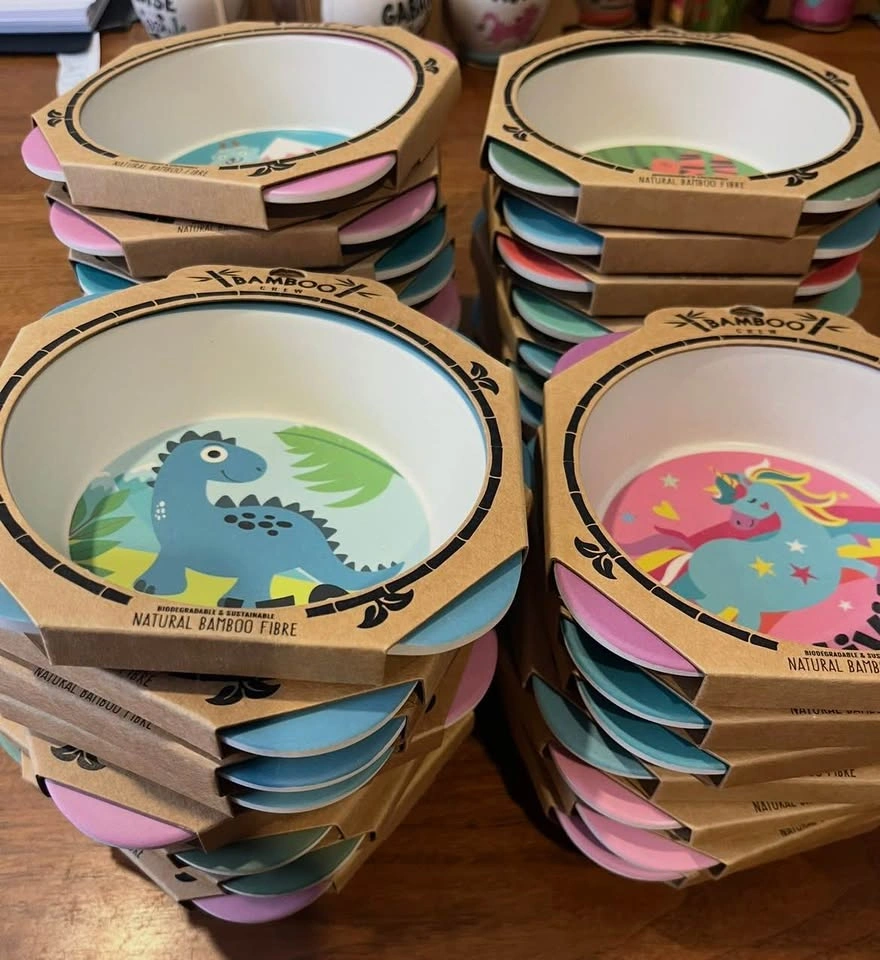 Bamboo Kids Bowls with Names - $1 Each - photo 3