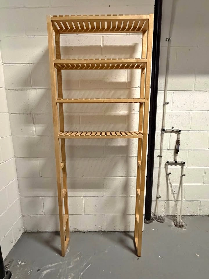 Over the toilet shelf / Wood Shelf Unit