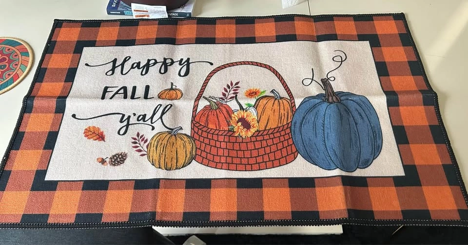 HEBE Fall Kitchen Rug Set - 3 Pieces - photo 5