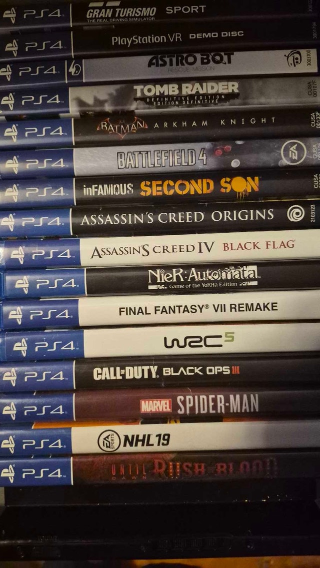 Complete PS4+PSVR bundle. 1TB internal+500GB ext hdd +16 games. - photo 3
