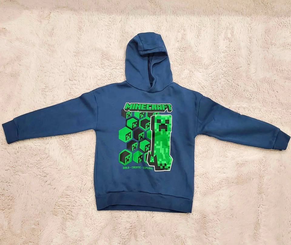 Minecraft Boys Hoodie Size 8-9 Years