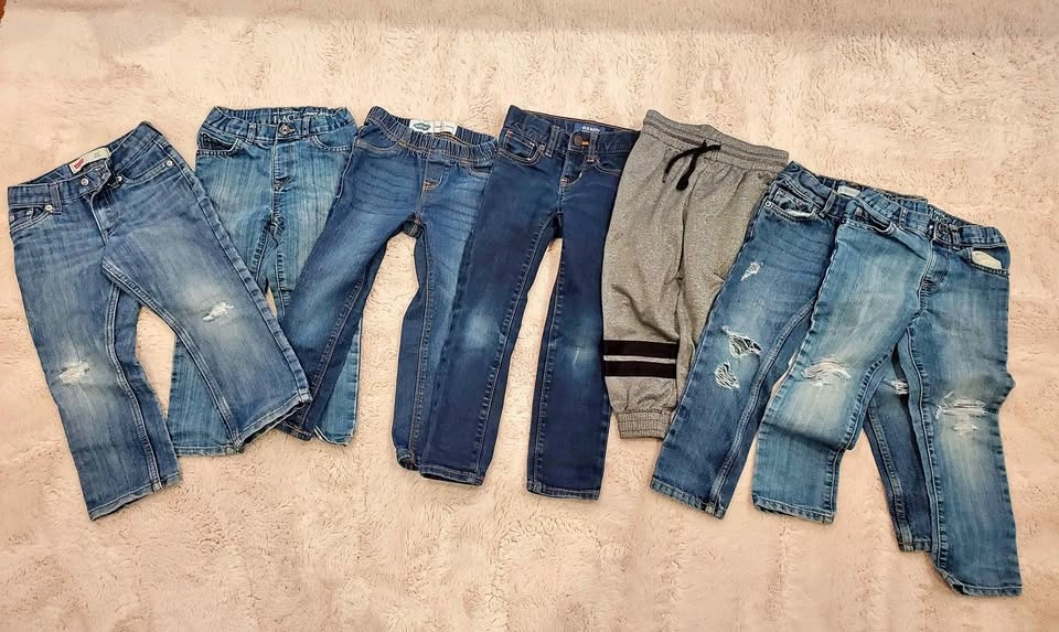 Kids Jeans & Joggers Bundle - Levi's, Old Navy, The Children's P