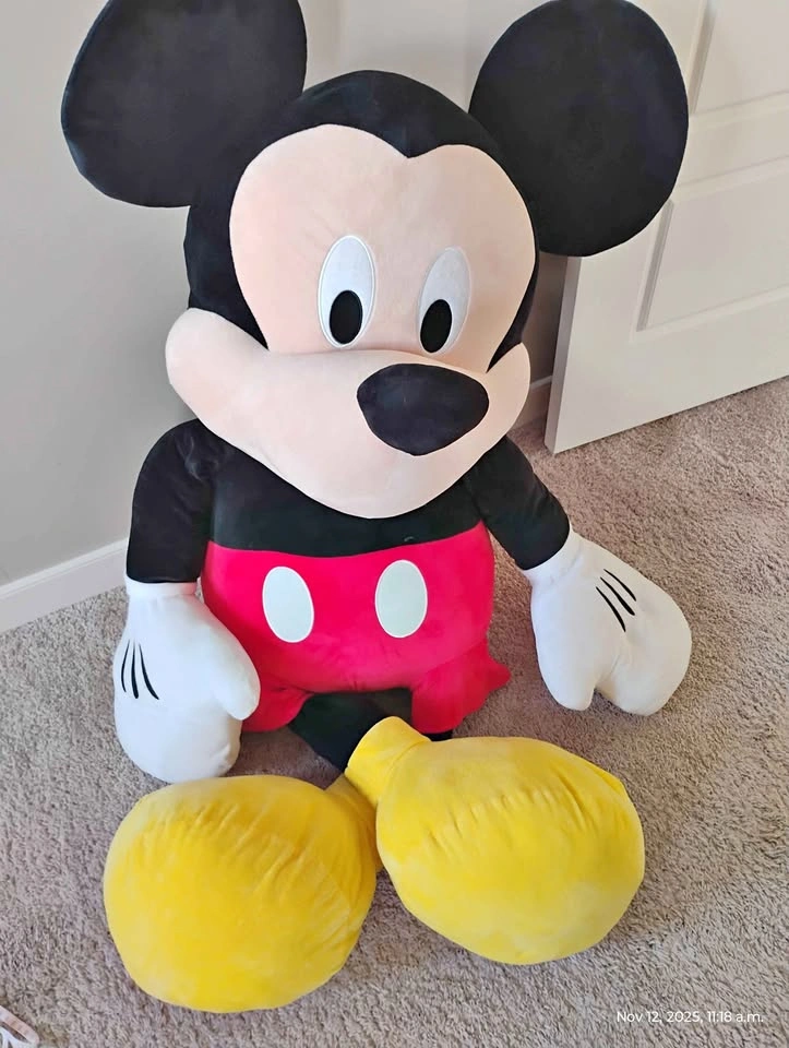 53 inch plush Mickey mouse