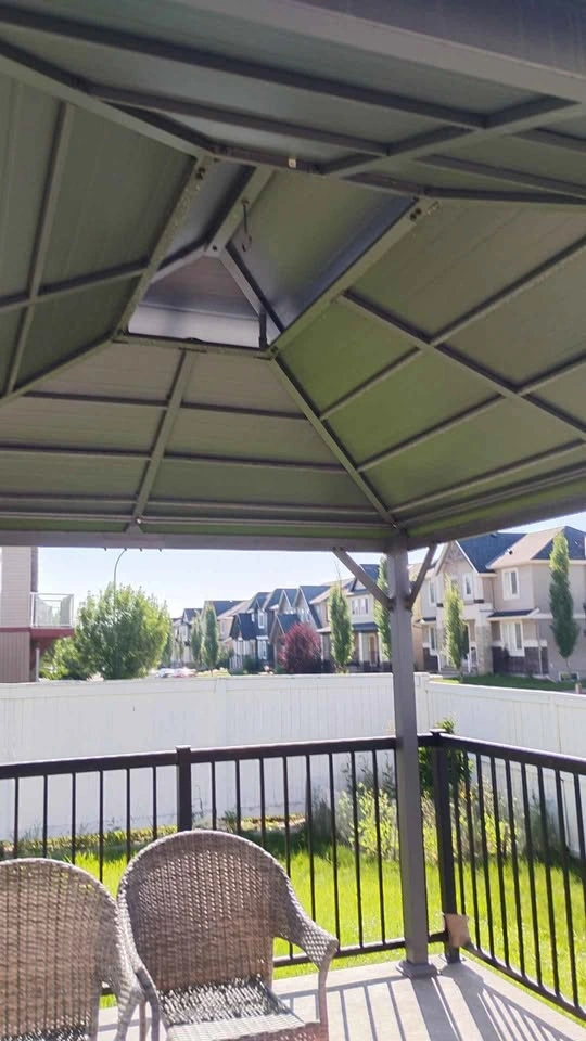 Gajeebo 12-ft x 10-ft Gray Hardtop Roof - photo 2