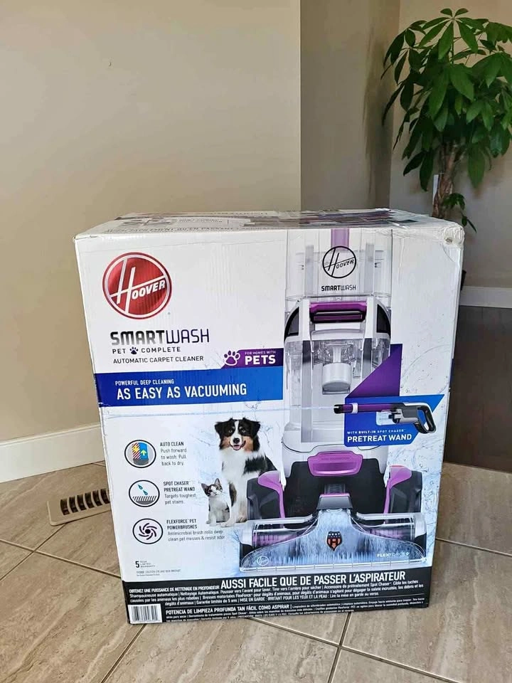 Hoover SmartWash Carpet Cleaner w/ Spot Chaser Wand