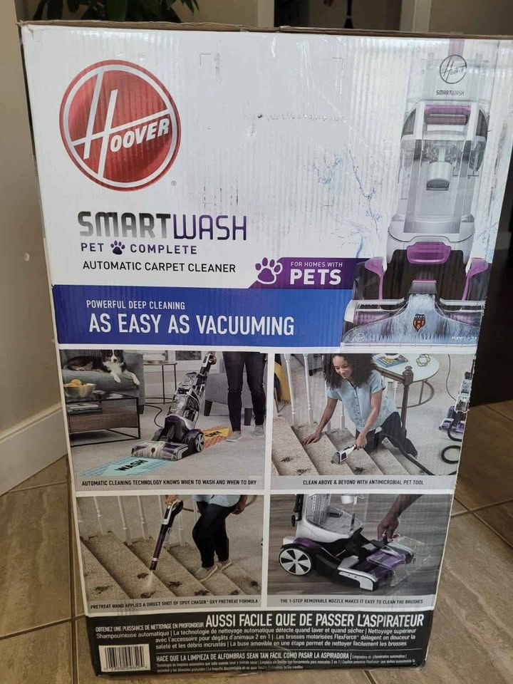Hoover SmartWash Carpet Cleaner w/ Spot Chaser Wand - photo 2