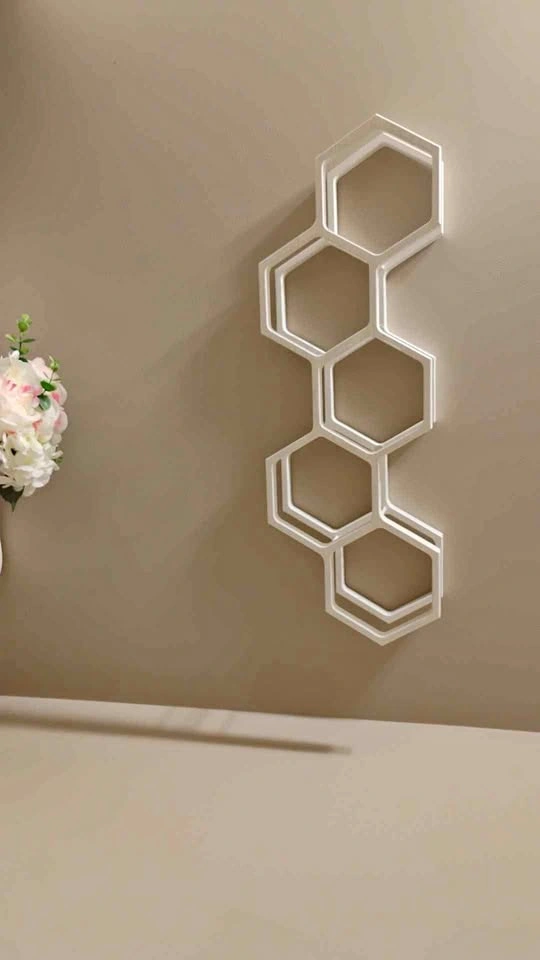 Wood Toilet Paper Holder Toilet Paper Shelf Honeycomb