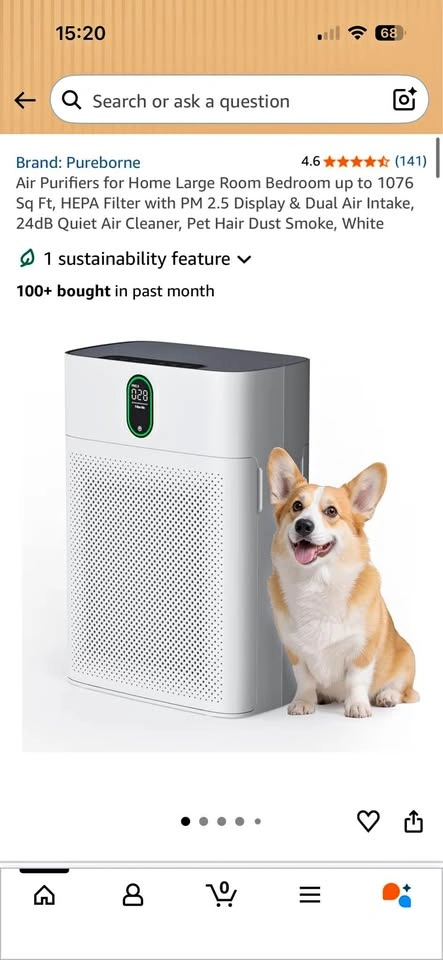 Pureborne air purifier