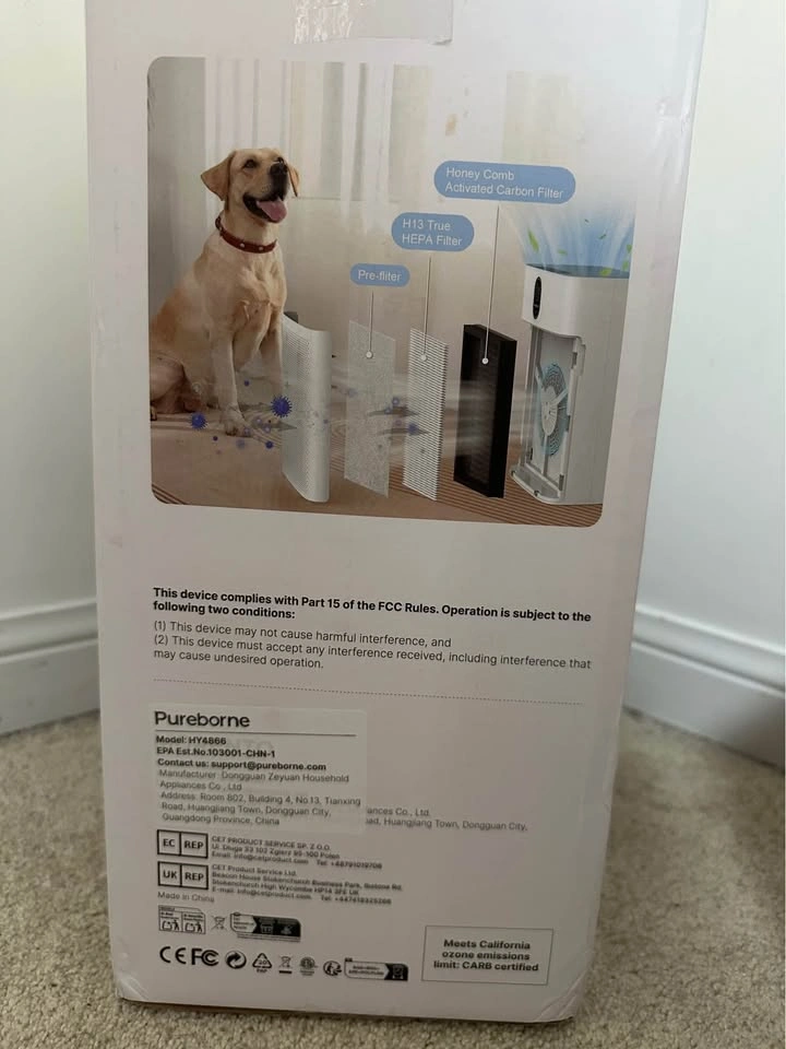 Pureborne air purifier - photo 4