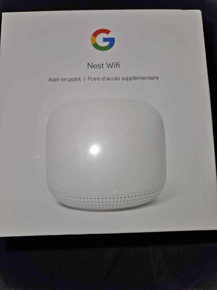 Google Nest Wifi Add-On Point – Snow