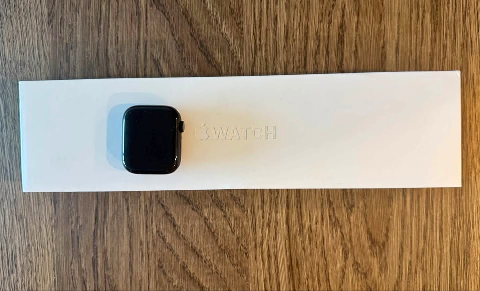 Apple Watch Series 7 – 45mm GPS, Black Band – $190