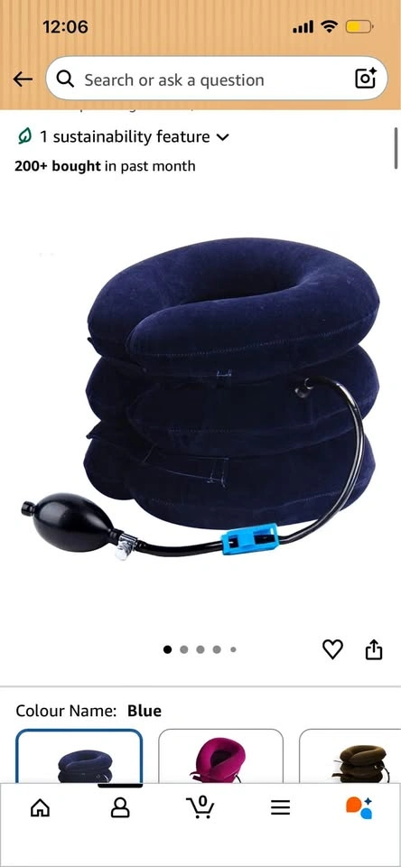 Cervical Neck Inflation Support