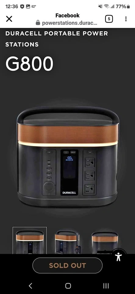 DURACELL POWER STATION 800