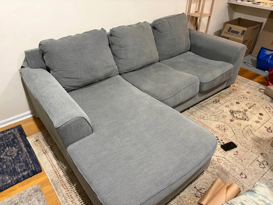 FREE!!! Ashley 2-Piece Sectional with Chaise - Jewel Gray - photo 2