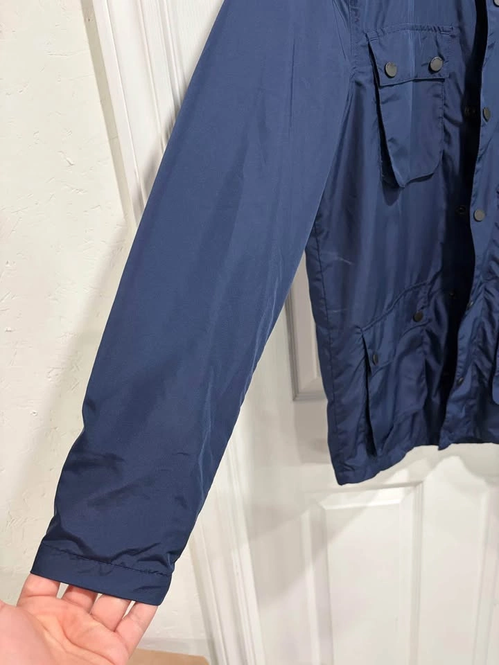Men's Five Four Navy Blue Windbreaker/Spring Jacket Pockets M - photo 2