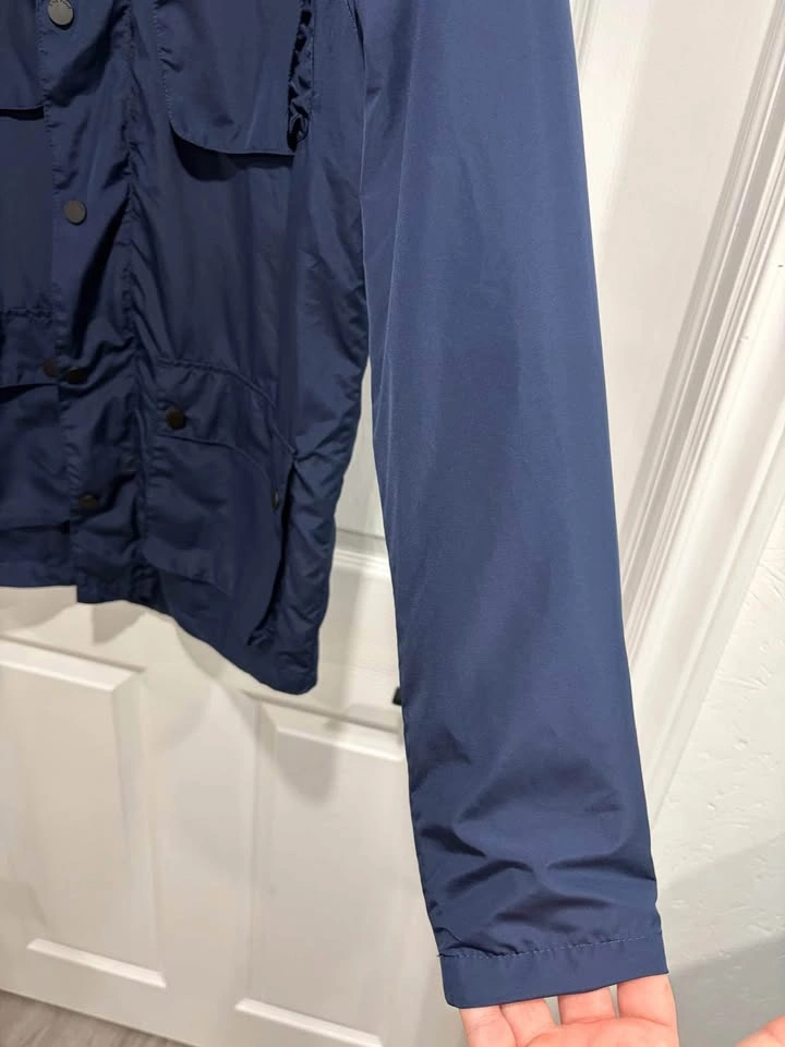 Men's Five Four Navy Blue Windbreaker/Spring Jacket Pockets M - photo 3