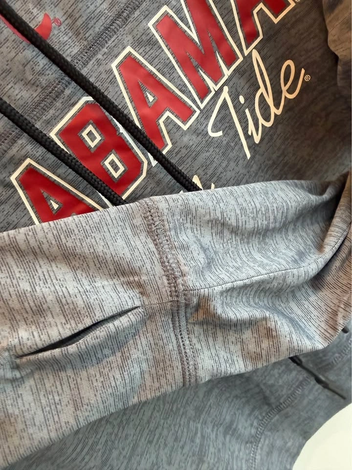 Women’s Alabama Crimson Tide New Cropped Dry-fit Hoodie Size Med - photo 5