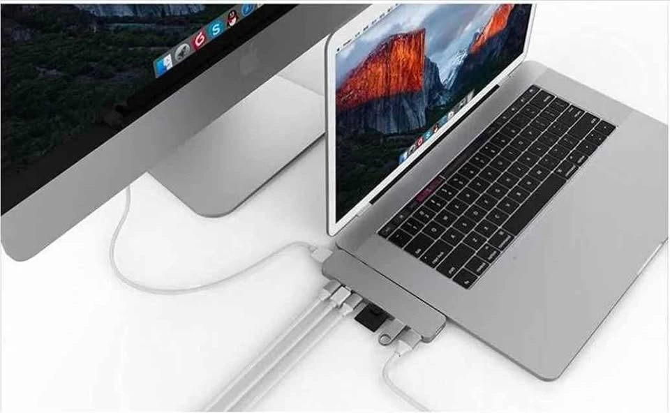 Hyper Drive 8-in-2 USB C Hub for MacBook Pro - photo 2