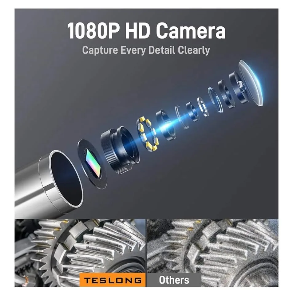 NEW 2-Way Articulating Borescope w/ Light image indicator(3)