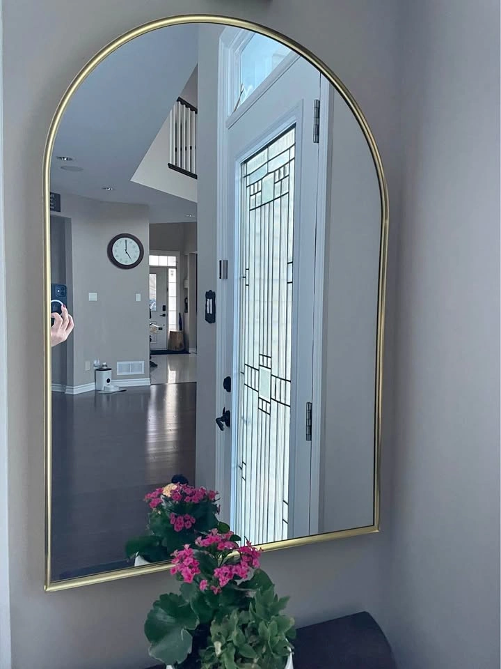 Two Gold Mirrors