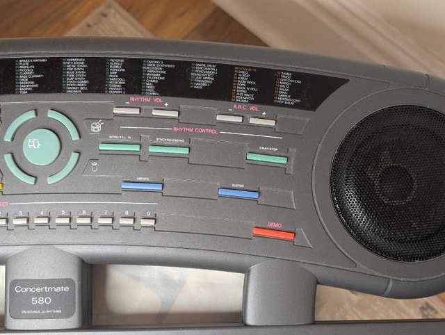 Concertmate 580 Keyboard - photo 2
