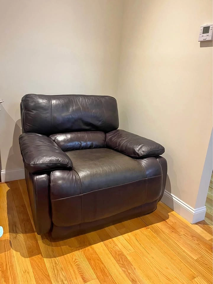 Leather Wall Hugger Power Recliner from Macy’s