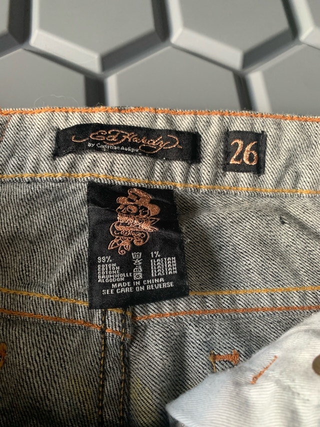 Ed Hardy Woman’s designer jeans SZ 26 - photo 2