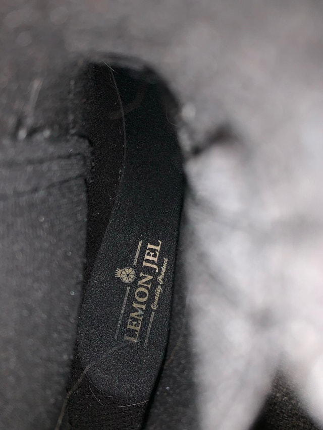Lemon Jel Booties - Black Size 7.5