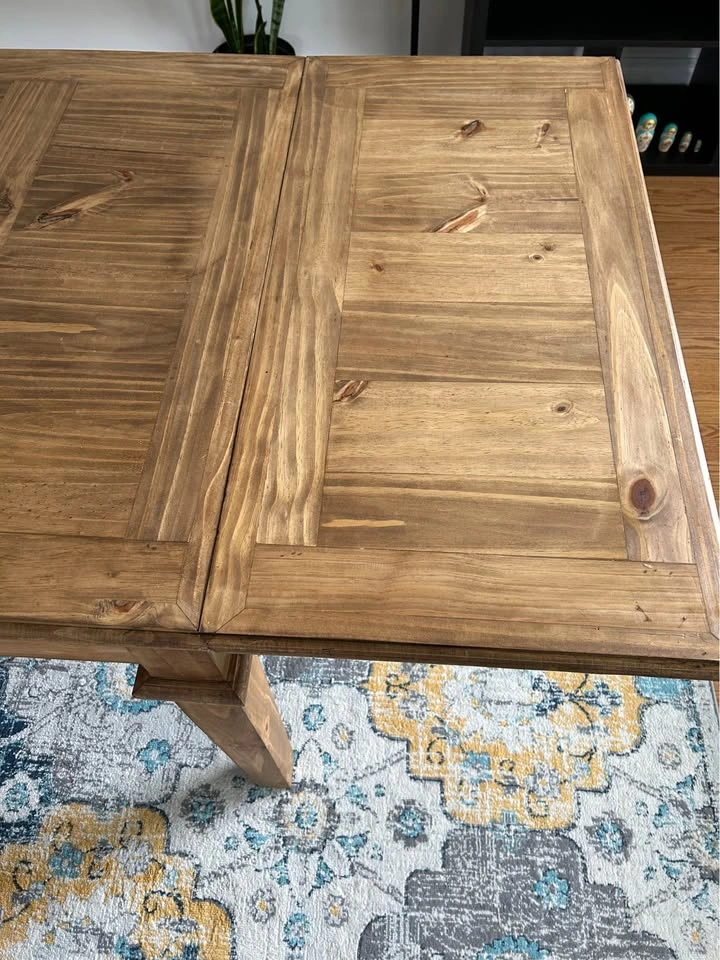 BRICK Extendable Dining Table – Seats 8-10 – Like New! - photo 3
