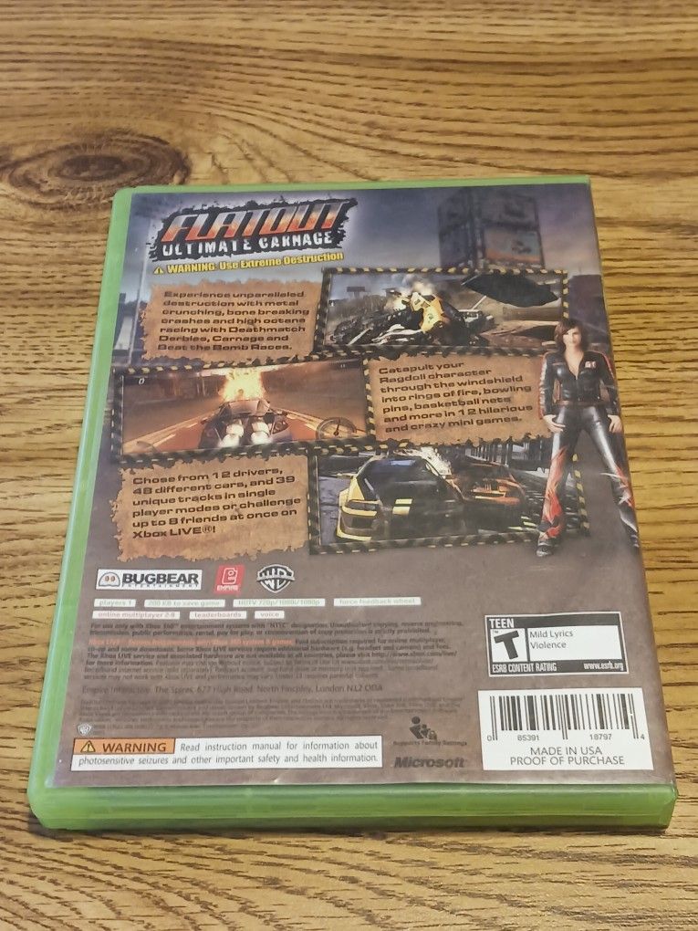 Flatout Ultimate Carnage (Xbox 360) - photo 2