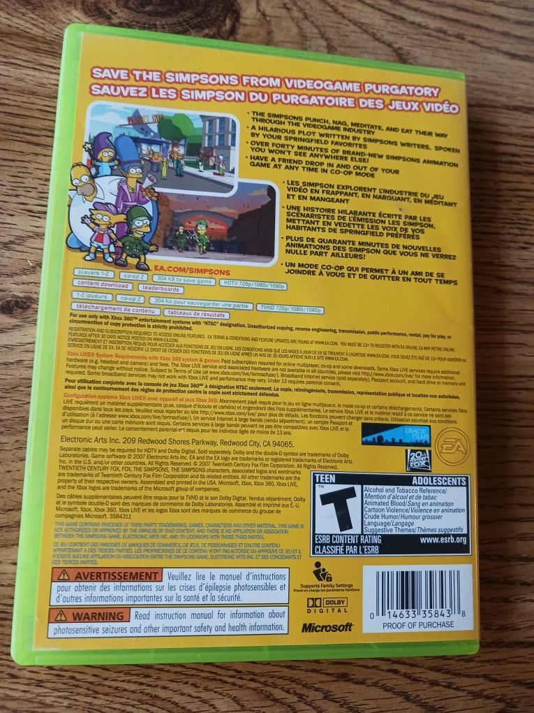 The Simpsons Game (Xbox 360) - photo 2