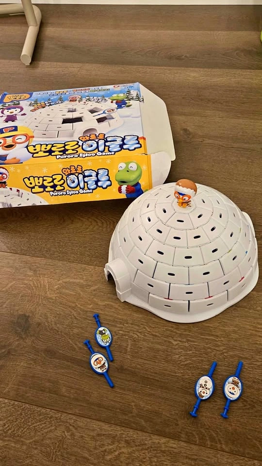 Pororo Igloo Game Kids Korean Board Game