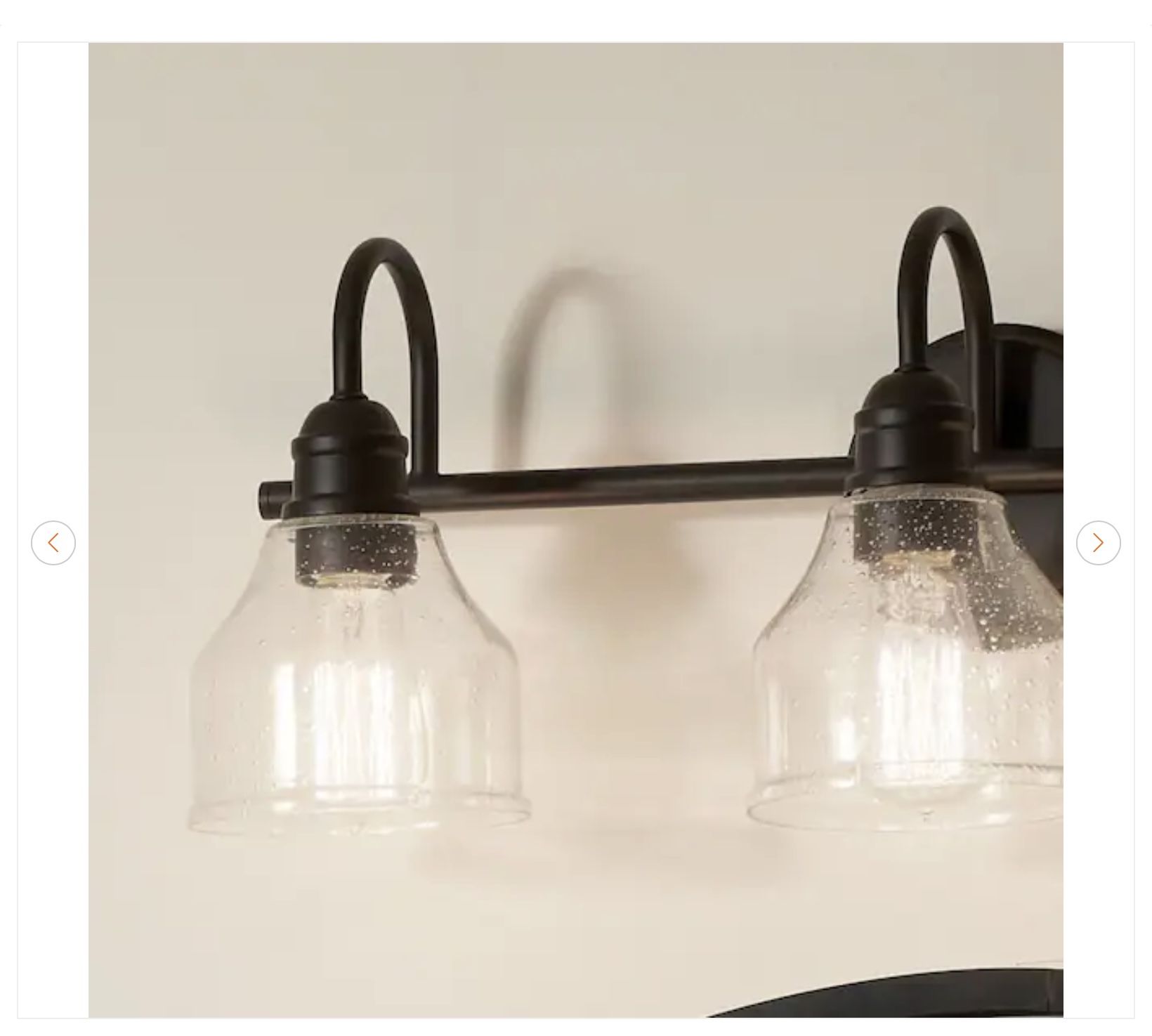 Avery 24 in. 3-Light Olde Bronze Vanity Light - photo 4