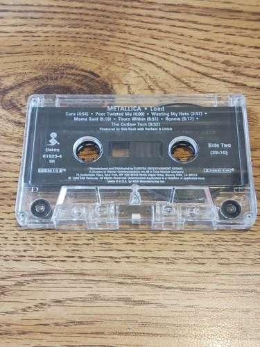 Metallica - Load Cassette Tape - photo 3