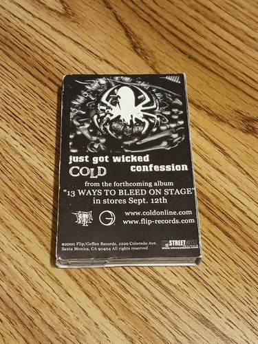 Cold - Just Got Wicked / Confession Cassette - photo 2