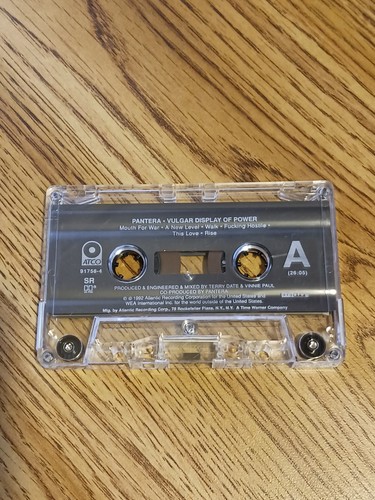 Pantera - Vulgar Display of Power Cassette (1992) - photo 2