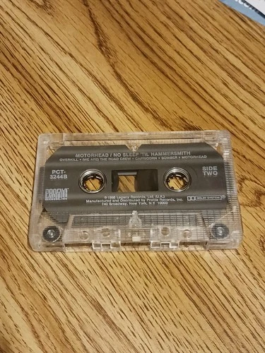 Motörhead - No Sleep 'til Hammersmith Cassette - photo 3