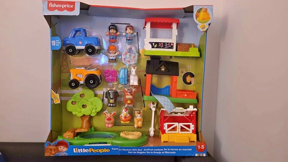 Fisher Price Little People Farm To Market Gift Set