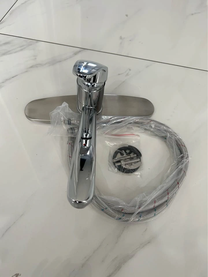 Kitchen Faucet - Stainless Steel, Single Handle - photo 4